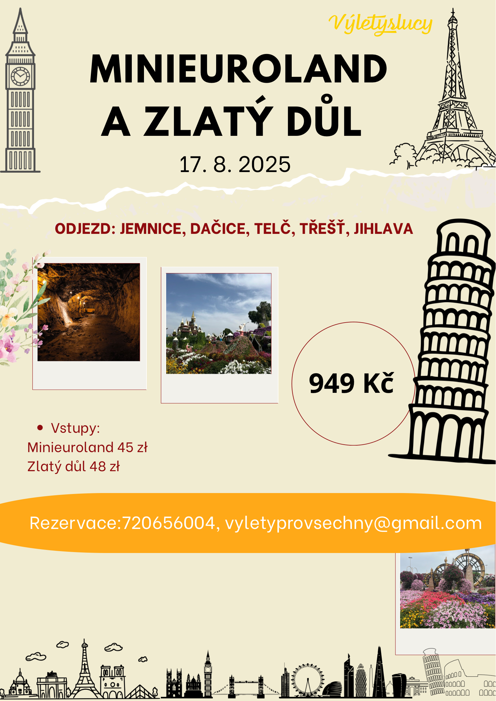 Minieuroland a Zlatý důl