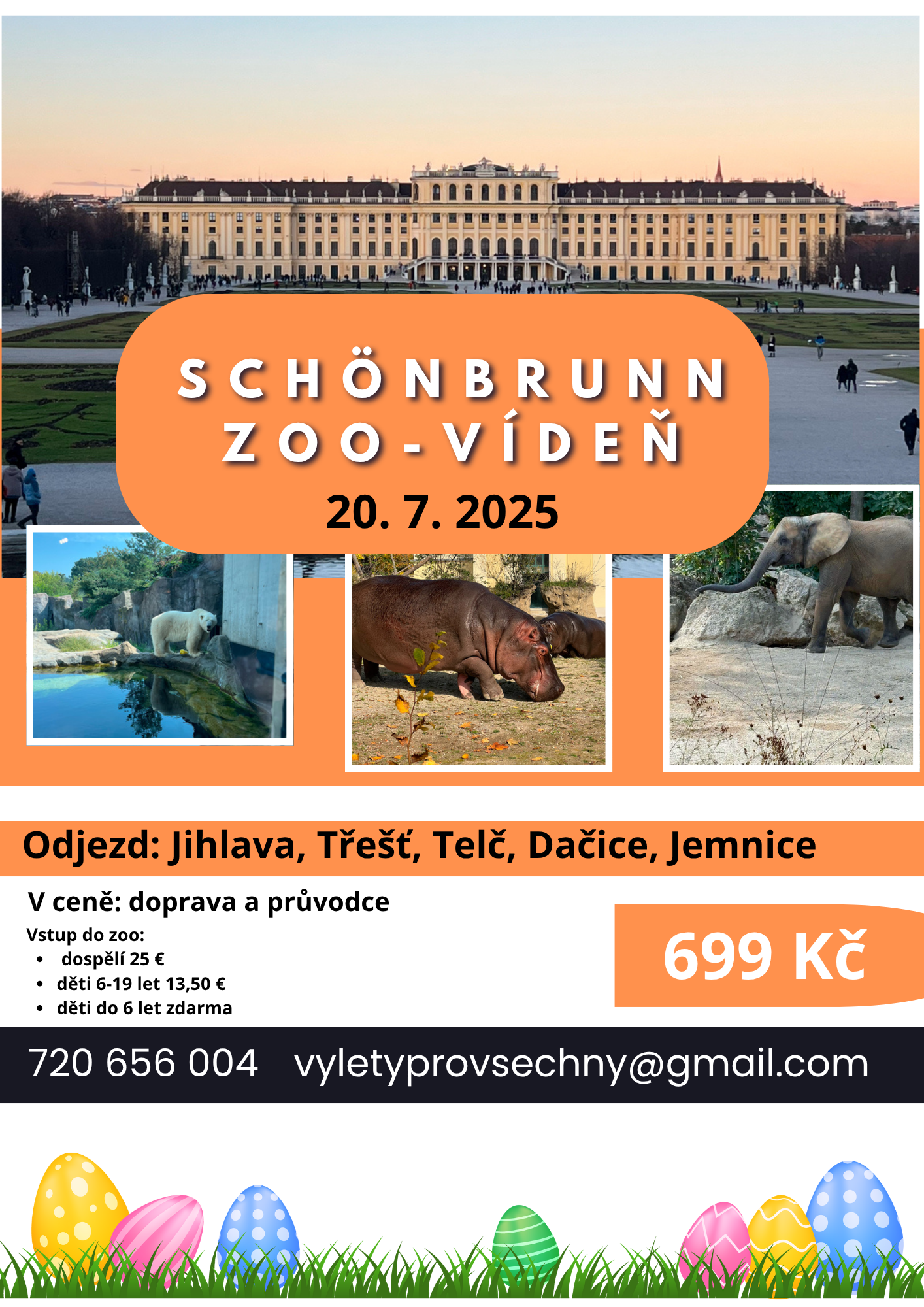 Vídeň – Schönbrunn a zoo