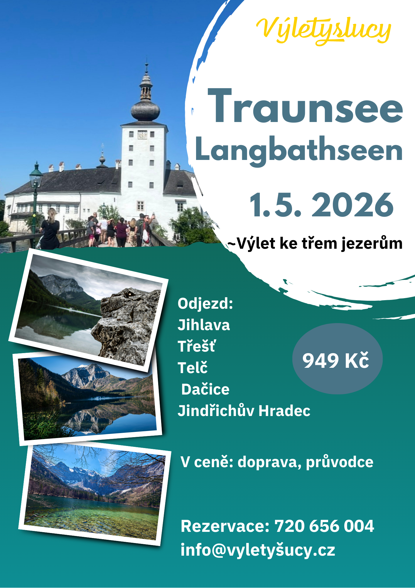 Traunsee a Langbathseen