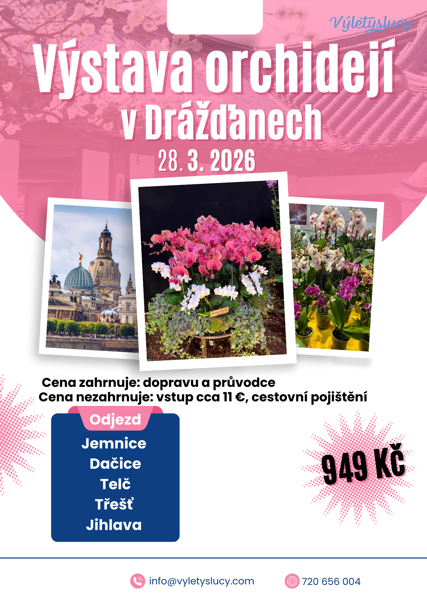 Výstava orchidejí v Drážďanech