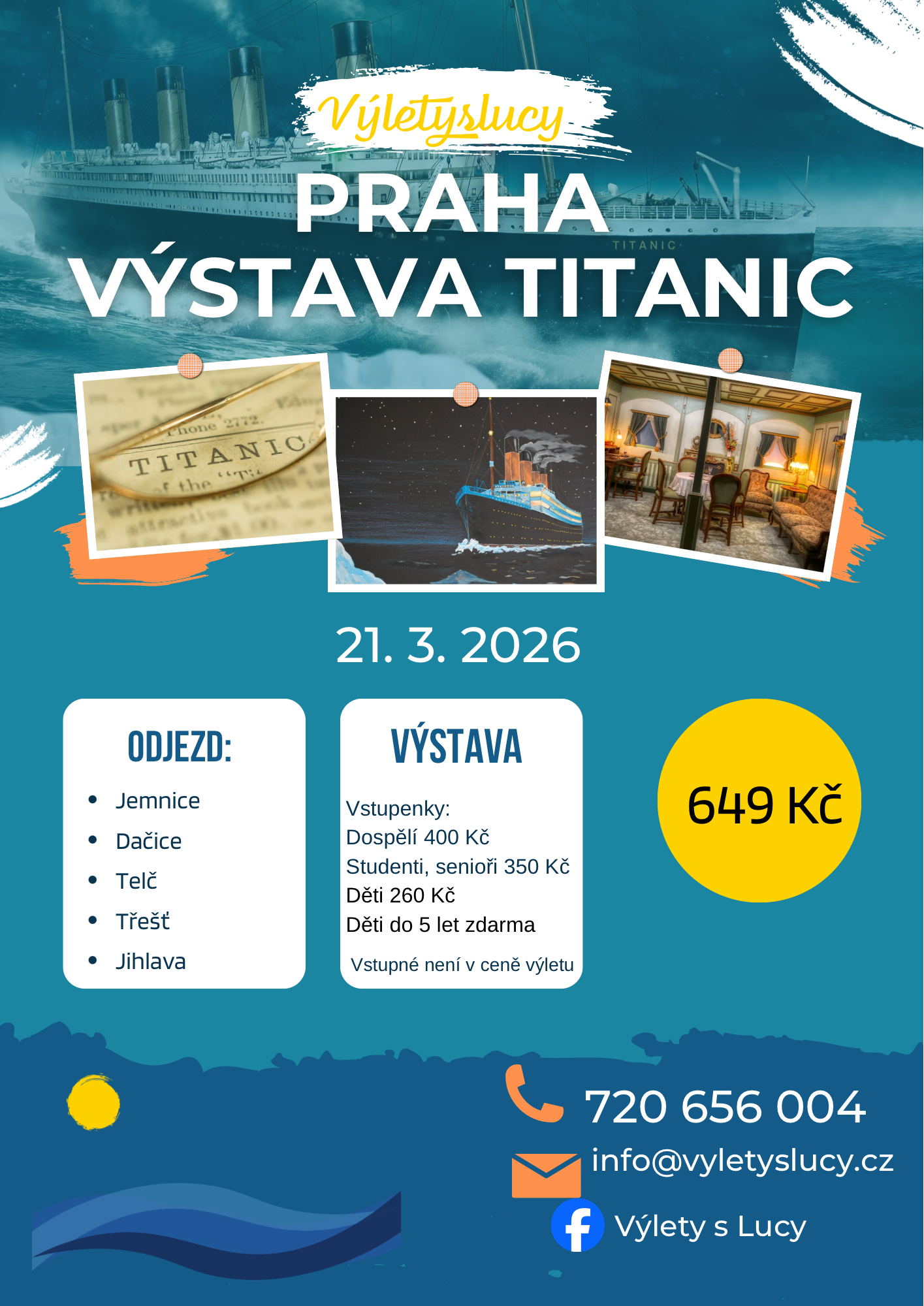 Výstava Titanic