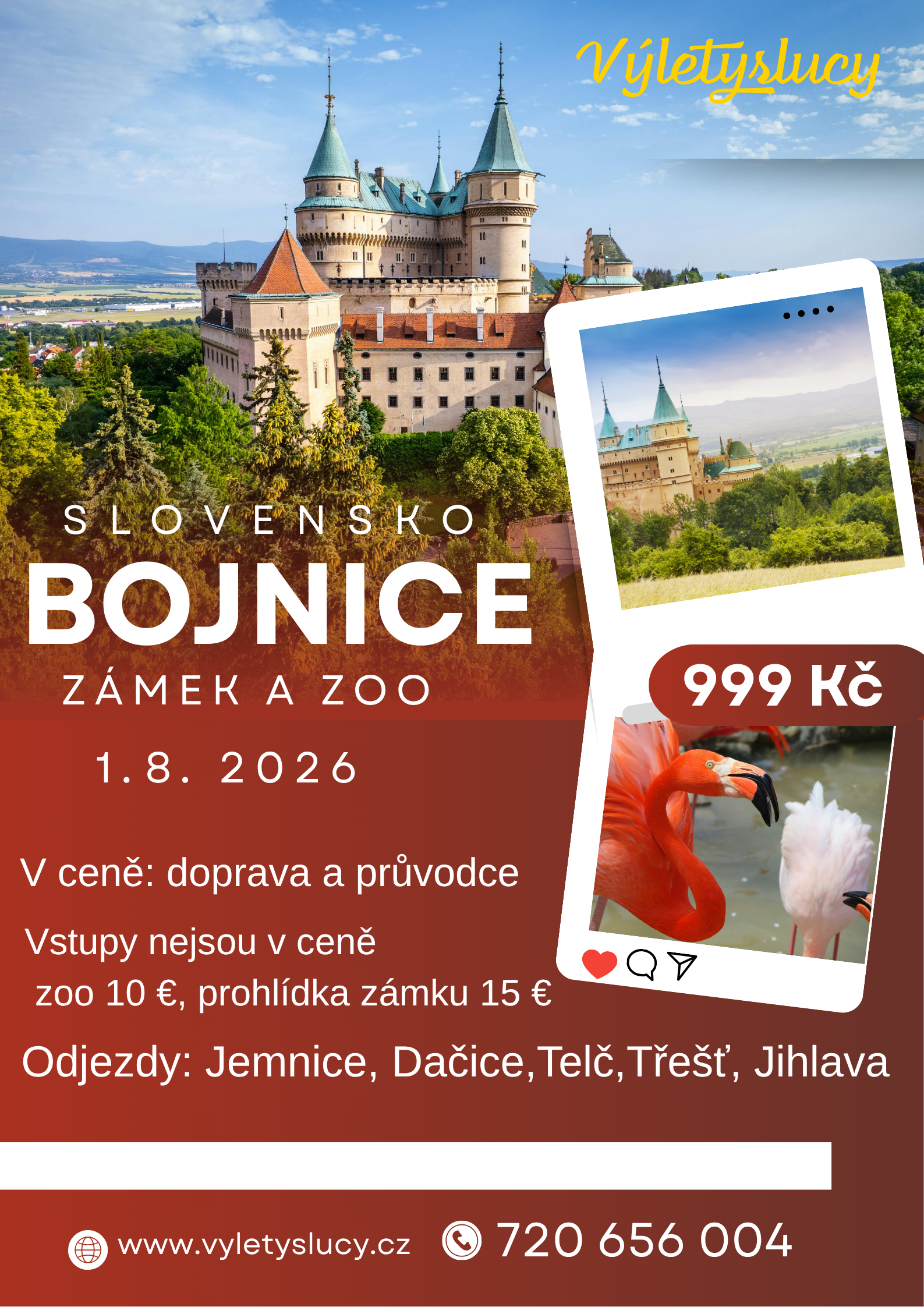 Bojnice – zámek a zoo