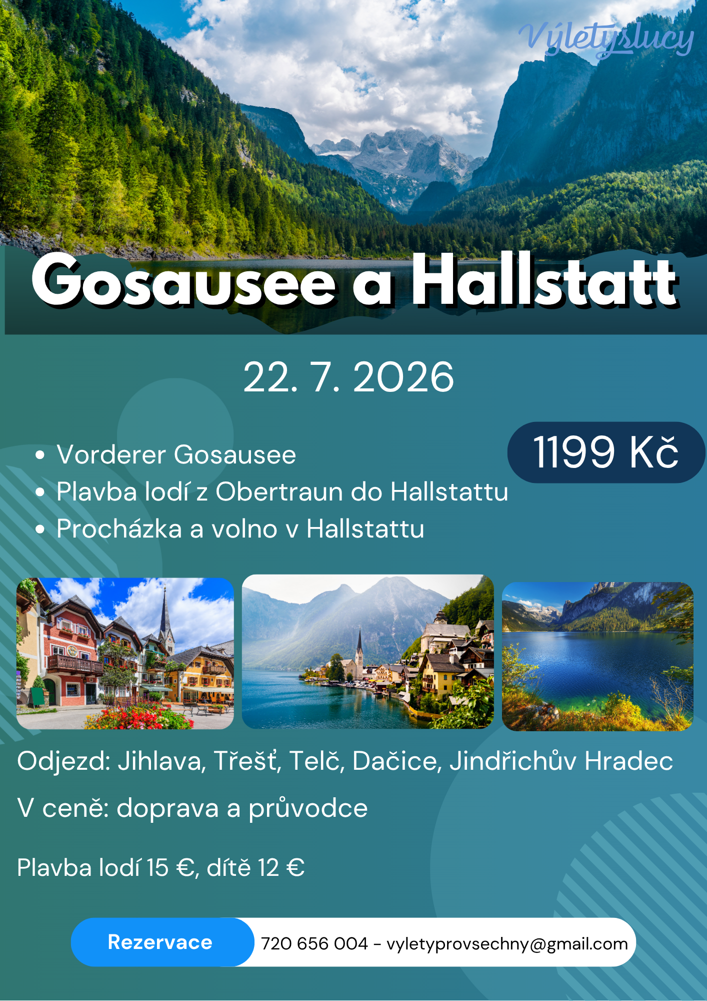 Gosausee a Hallstatt
