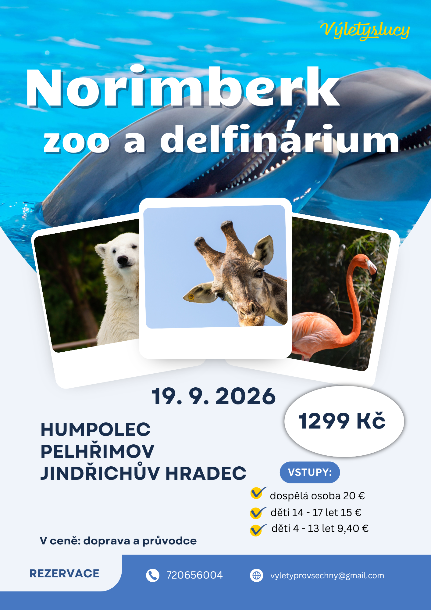 Norimberk – zoo a delfinarium