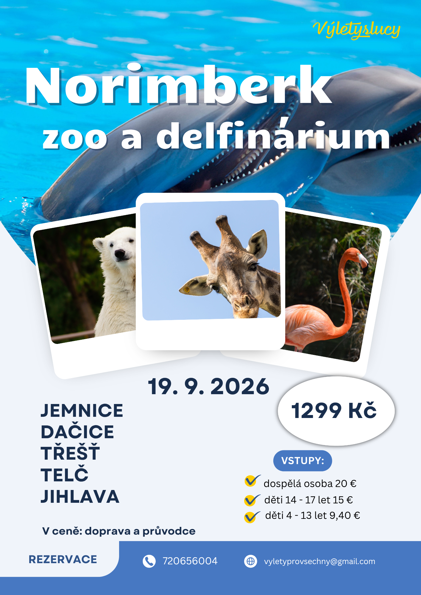 Norimberk – zoo a delfinárium
