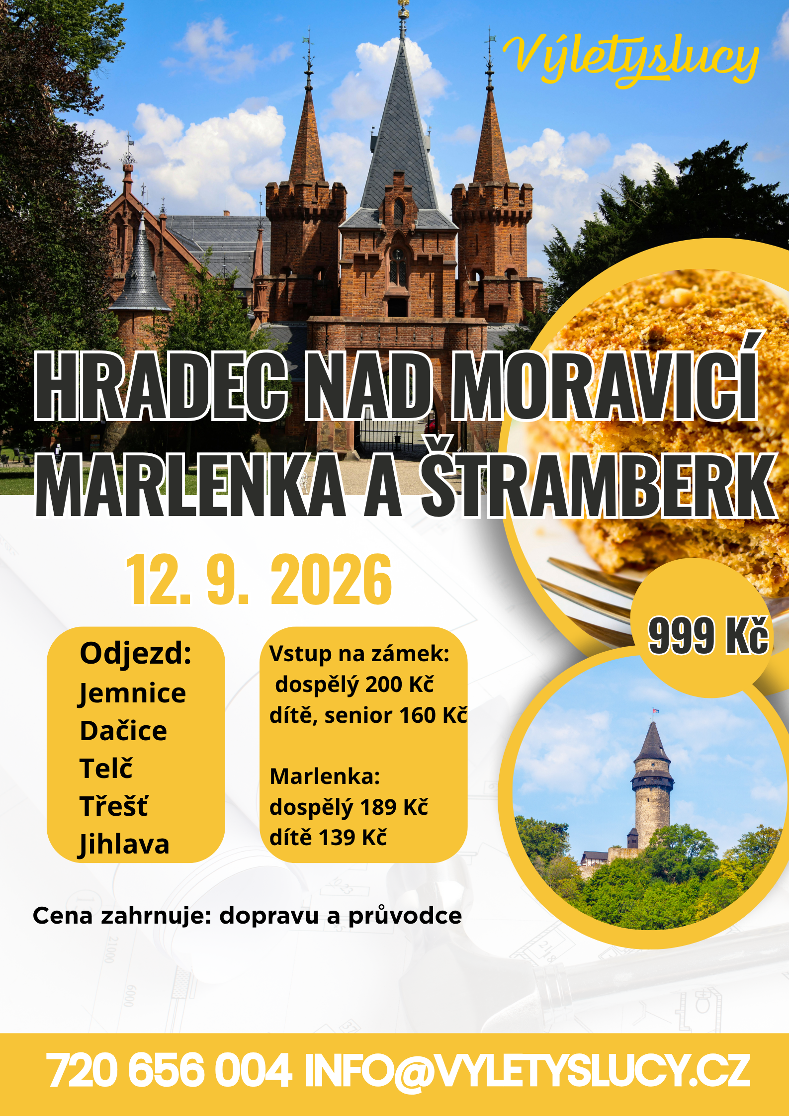 Hradec nad Moravicí, exkurze v Marlence a Štramberk
