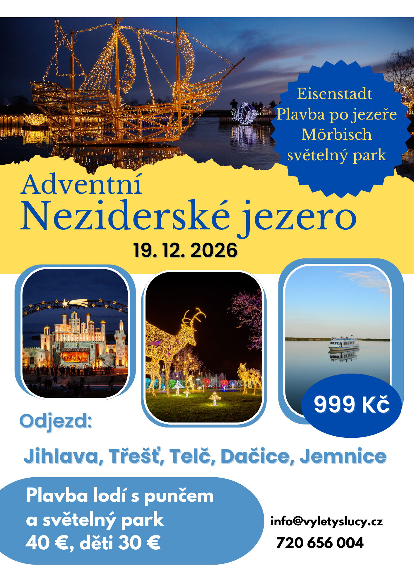Advent u Neziderského jezera